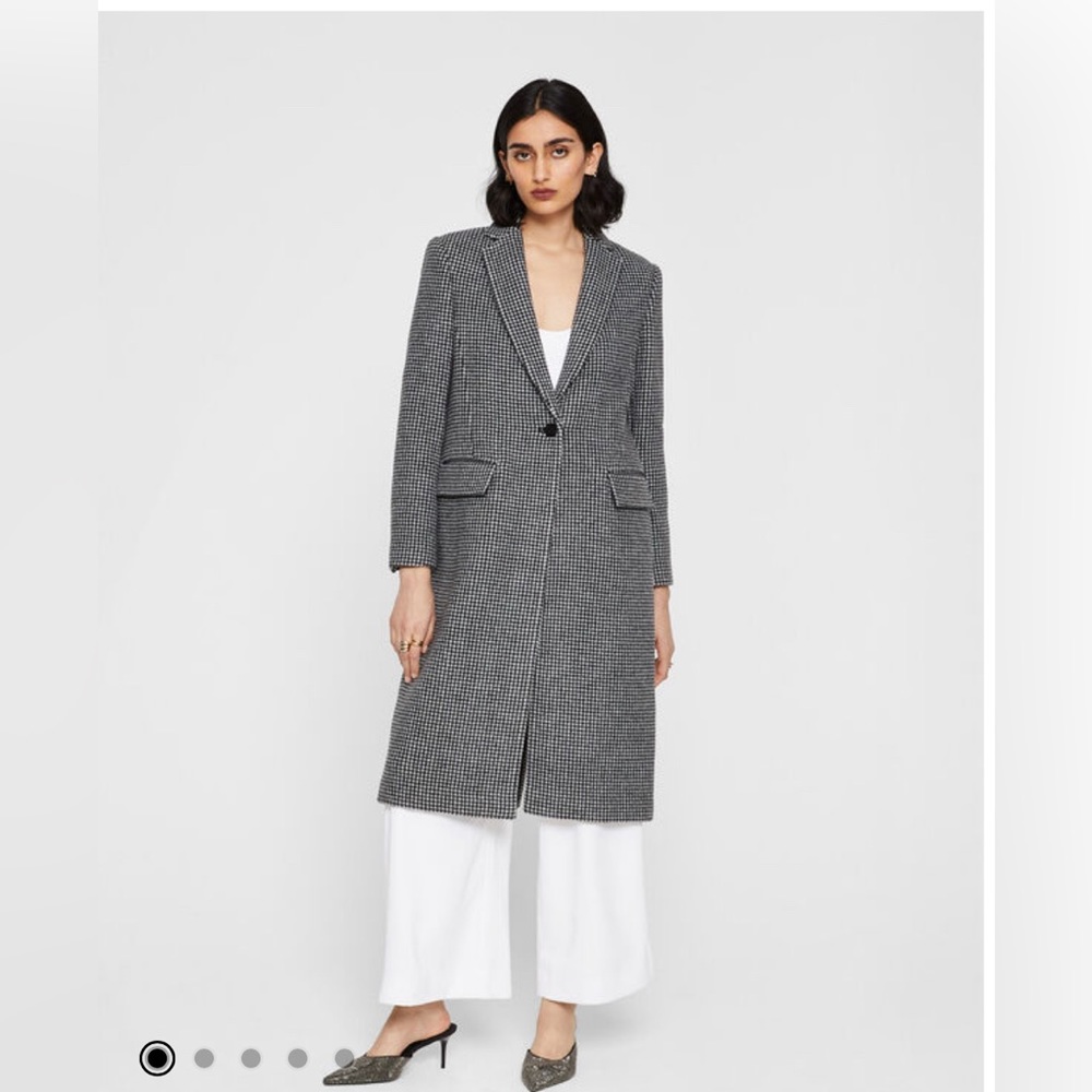 Slim Tailored Coat- Looks new. No damage. Worn once